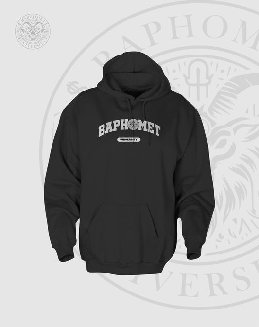 Baphomet University Hoodie - White V1